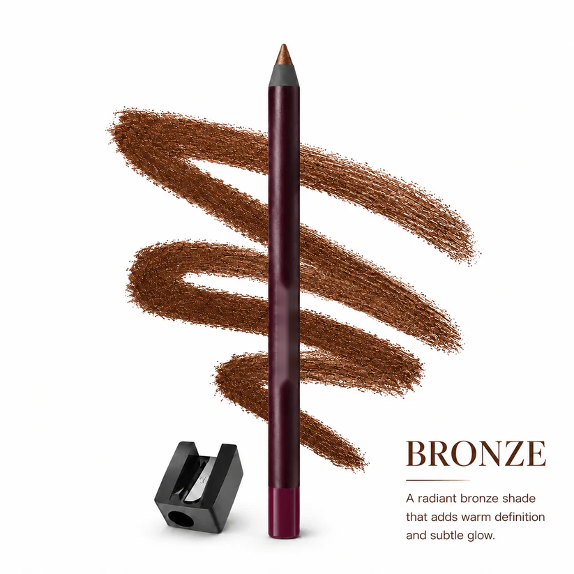 24H Waterproof Eyeliner Pencil — Smudge-Proof, All-Day Wear