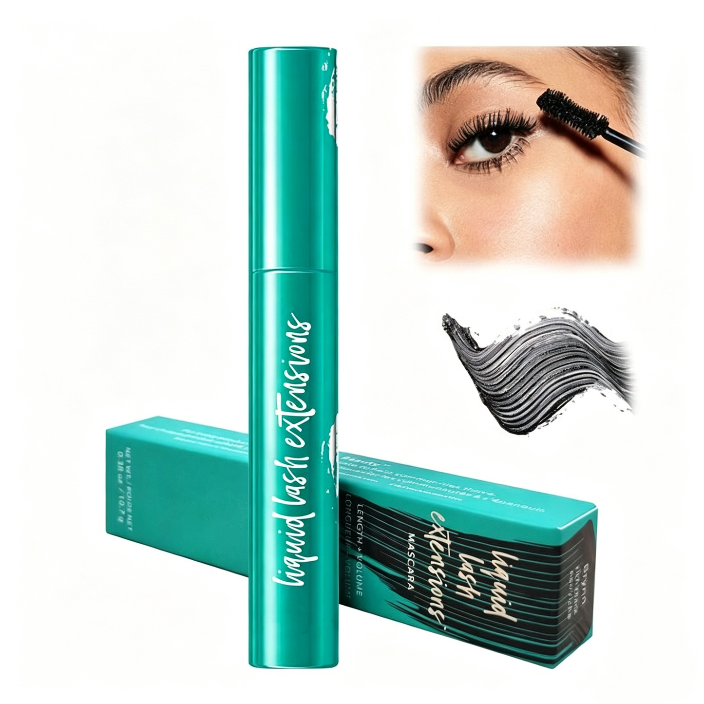Liquid Lash Extensions Lengthening Tubing Mascara – Waterproof, Sweatproof, Curl-Locking & Smudge-Free