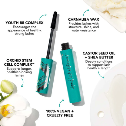 Liquid Lash Extensions Lengthening Tubing Mascara – Waterproof, Sweatproof, Curl-Locking & Smudge-Free