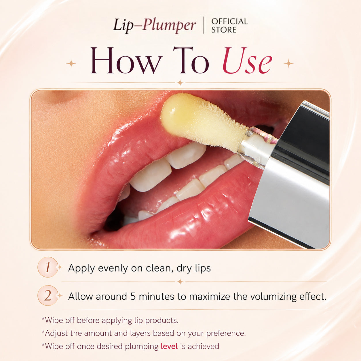 Spicy Lip Plumper Gloss — Fuller-Looking Lips In Minutes