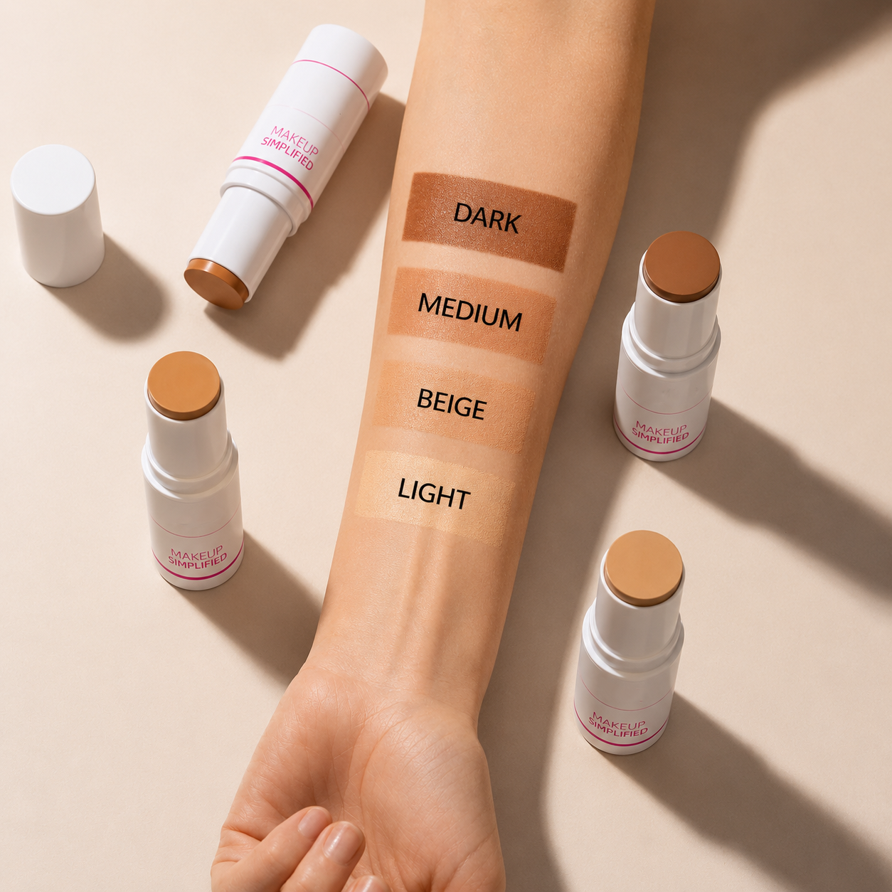 3-in-1 Complexion Stick – Buildable Foundation, Concealer & Contour with a Natural Finish