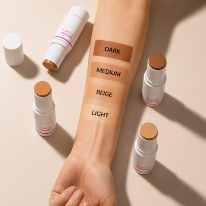 3-in-1 Complexion Stick – Buildable Foundation, Concealer & Contour with a Natural Finish