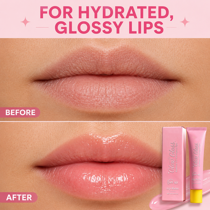 Glow Gloss SPF 40 Hydrating Lip Balm – Broad-Spectrum UV Protection with a Non-Sticky, High-Shine Finish