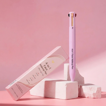 4-in-1 Face Makeup Pen 24H Waterproof — Smudge-Proof, All-Day Wear